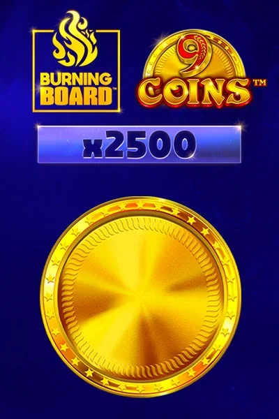 9 Coins Burning Board chez Winolot Casino