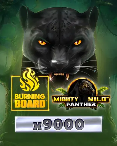 Winolot Casino: Mighty Wild Panther Platinum Burning Board